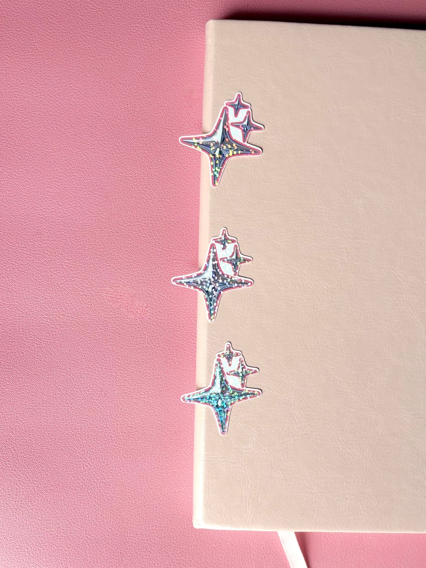 Chrome Stars (Set of 3)