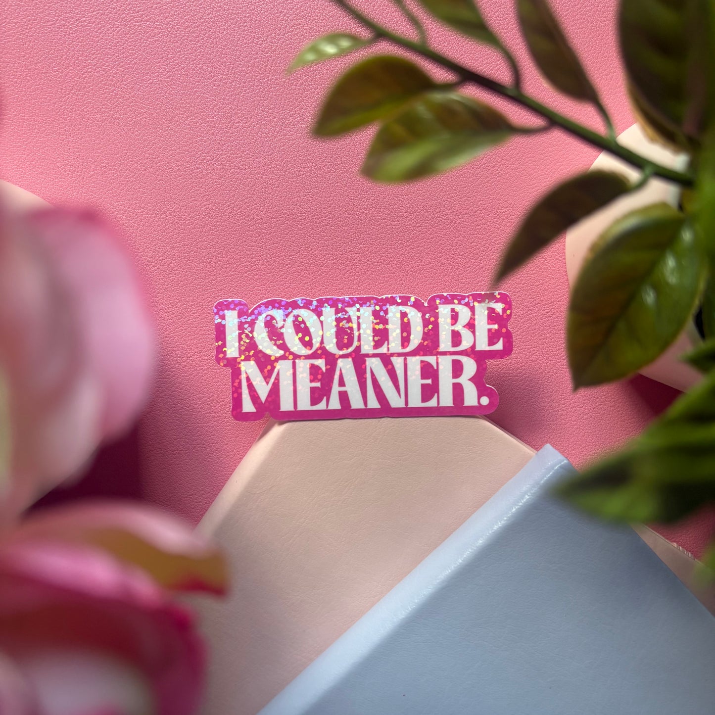 I Could Be Meaner Sticker