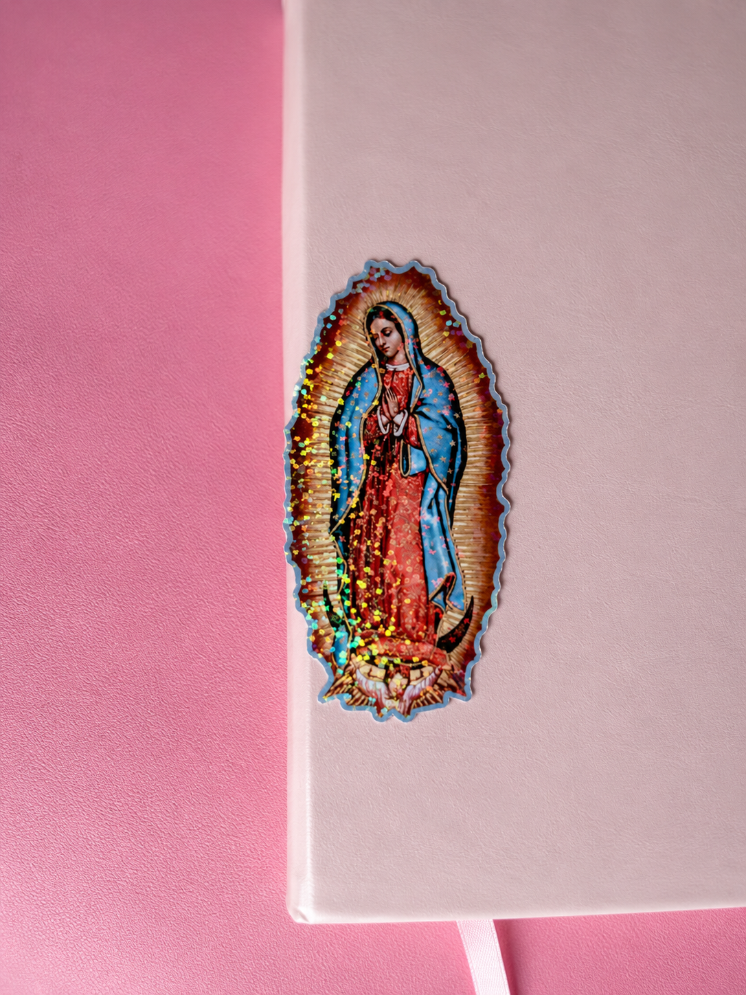 Virgin Mary Holographic Sticker