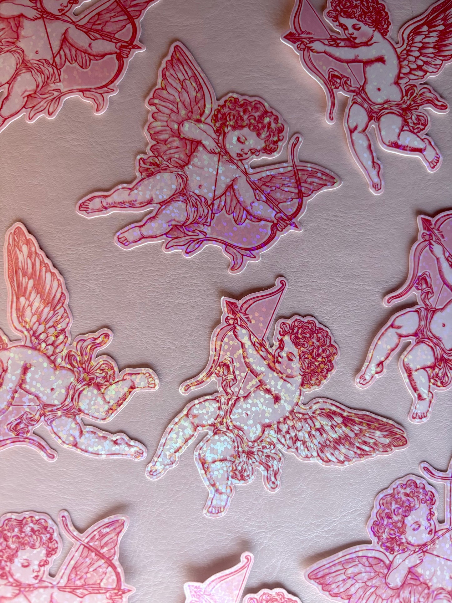 Gothic Cupid Angel (Set of 2)