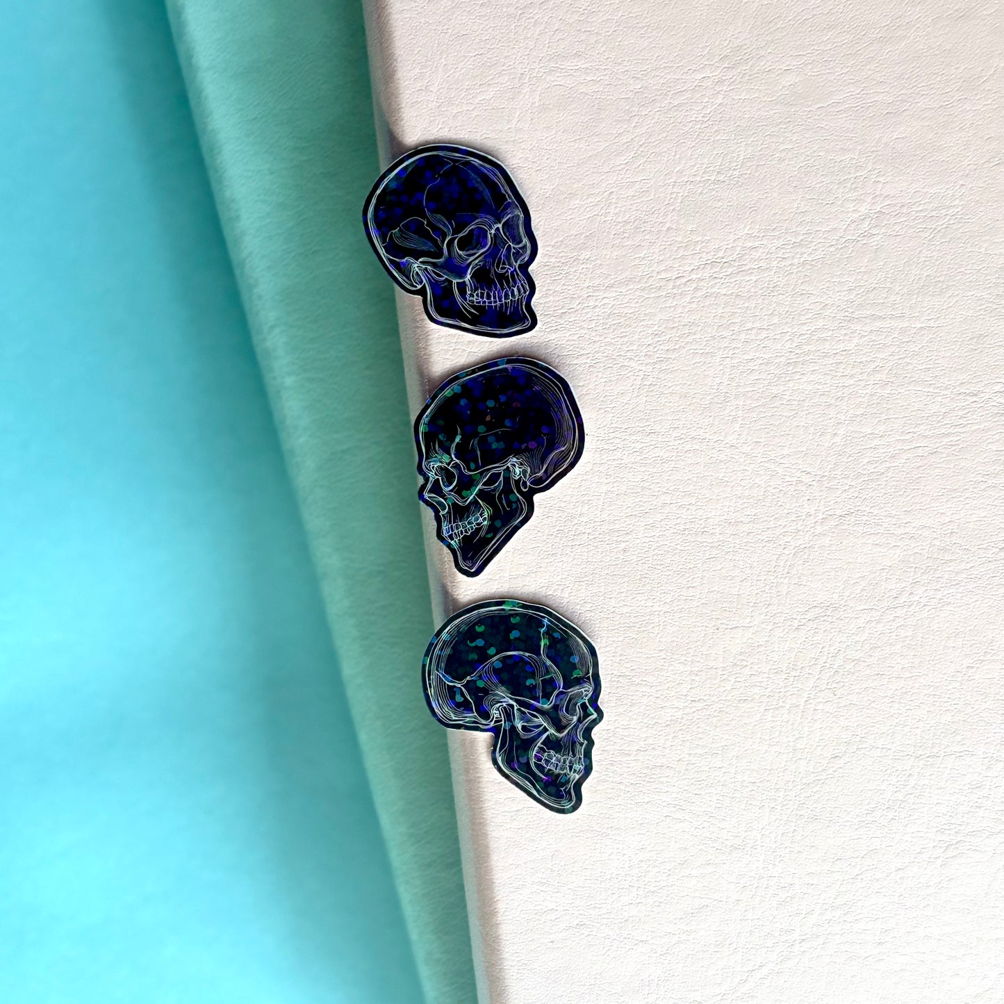 Black Skulls (Set of 3)