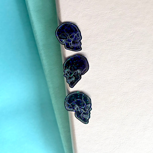 Black Skulls (Set of 3)