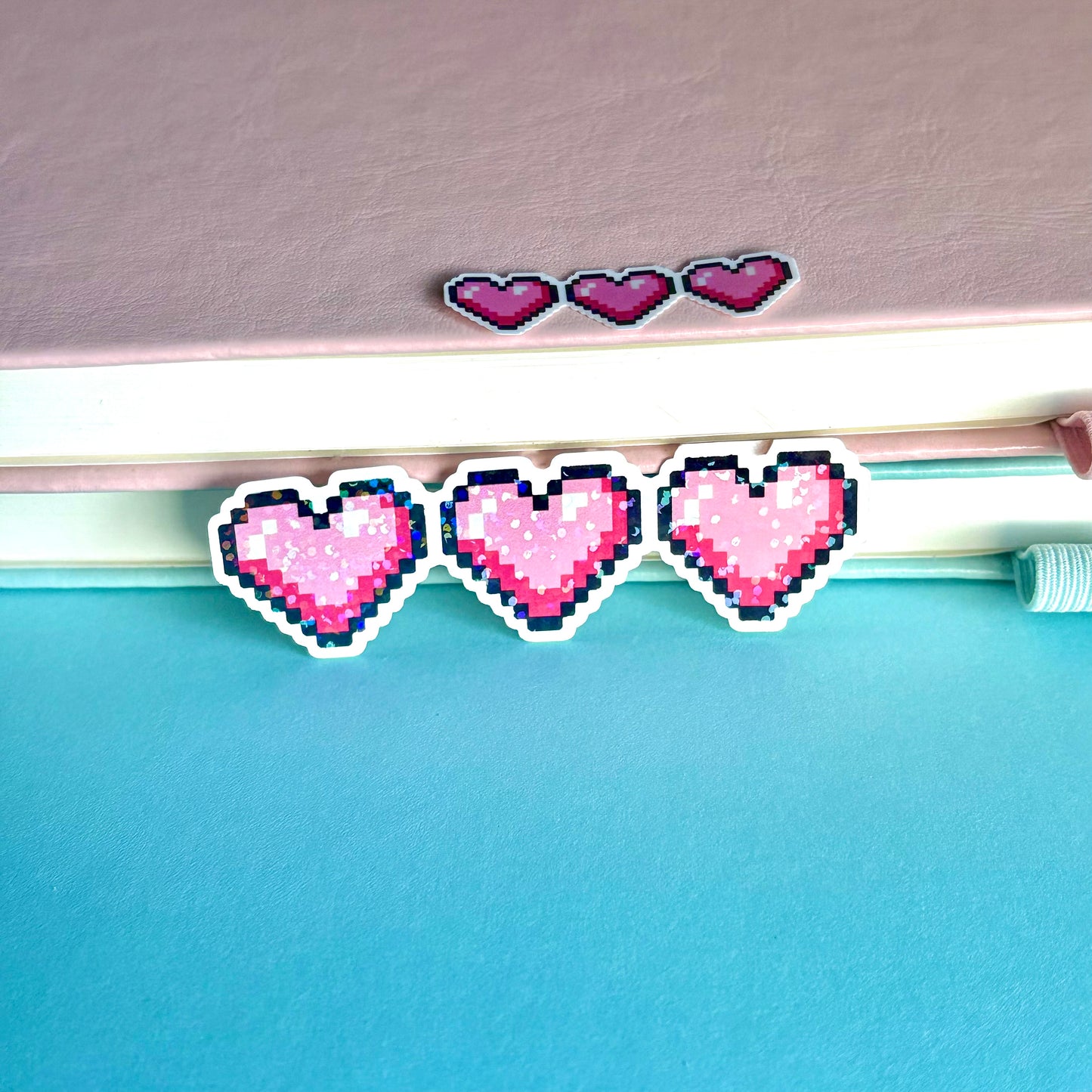 Pixel Heart (Set of 2)