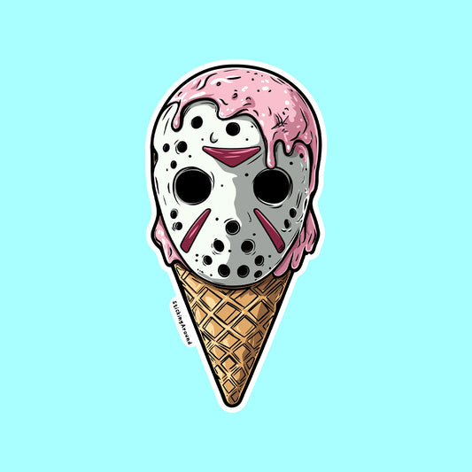 Friday the 13th Ice Cream Cone